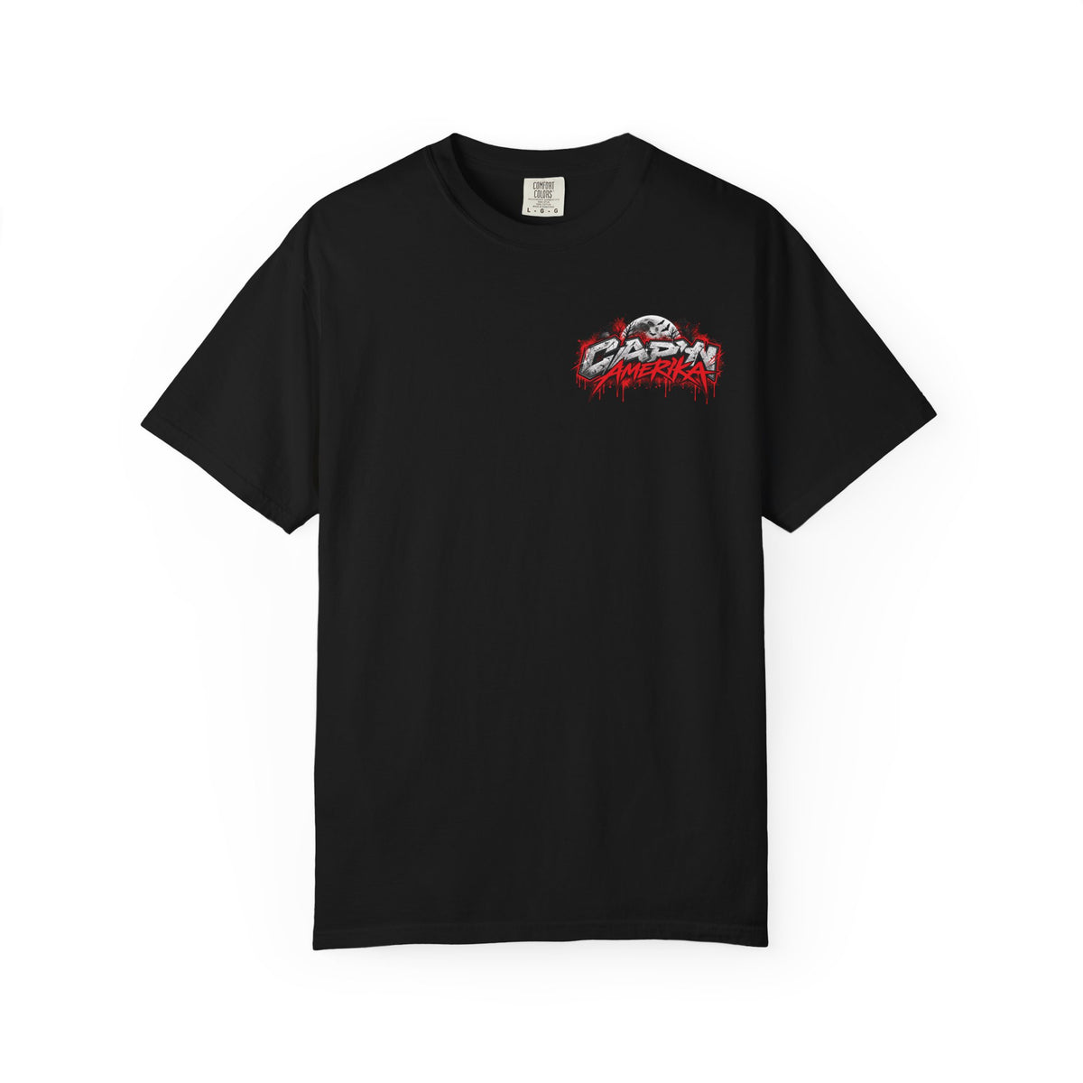 CAP’N AMERIKA – Good People Bad Habits Horror Tee