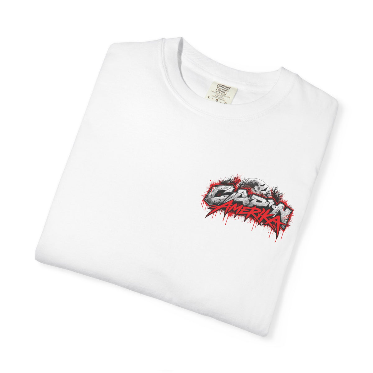 CAP’N AMERIKA – Good People Bad Habits Horror Tee