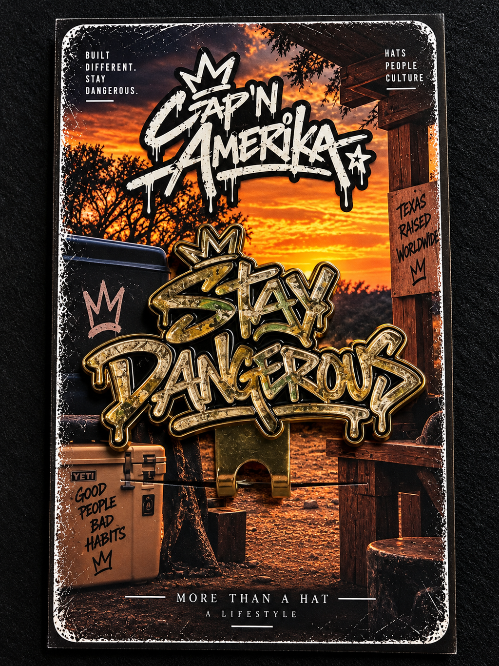 Realtree Stay Dangerous – Hat Blip
